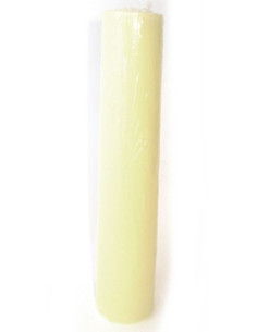 VELA MARFIL 20X4CM