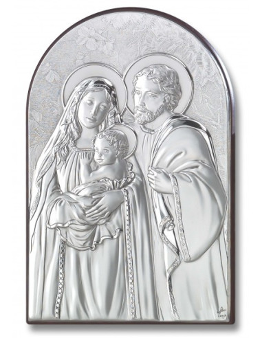 CUADRO SAGRADA FAMILIA MADERA AG OJIVA 30CM /AG1957257