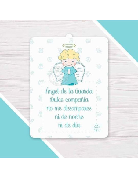 CUADRO XFIS ANGELITO CELESTE 18X15CM /CUA137235