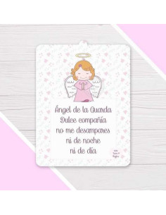 CUADRO XFIS ANGELITO ROSADO 18X15CM /CUA137236