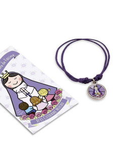 PULSERA VIRGEN FATIMA CORDON /PUL230117