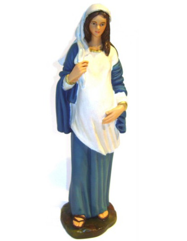 FIGURA VIRGEN ESPERANZA RESINA 27CM /31