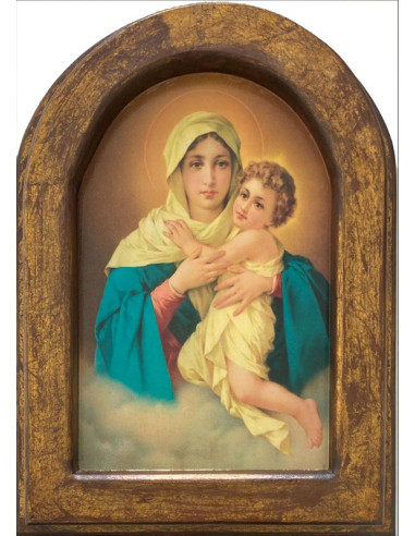 CUADRO MATER OJIVA 44X33CM
