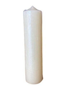 VELA MARFIL 30X4CM