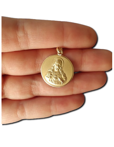 MEDALLA ESCAPULARIO OPL 3.2GR 20MM
