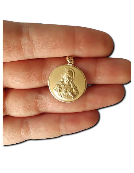 MEDALLA ESCAPULARIO OPL 3.2GR 20MM