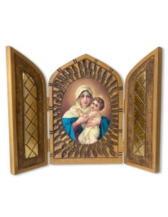 TRIPTICO MATER BISCOCHO 18CM