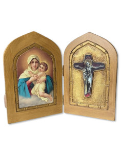 DIPTICO MATER CRUZ UNIDAD 18CM