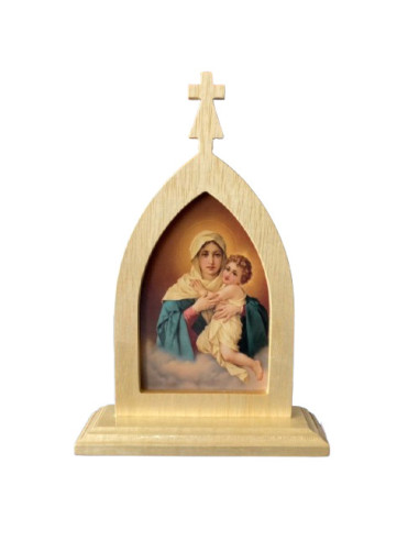 CUADRO MATER PEREGRINA NATURAL 25CM /25-06
