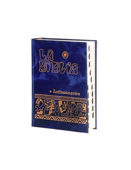 LA BIBLIA LATINOAMERICANA BOLSILLO SEÑALADA 16X11CM