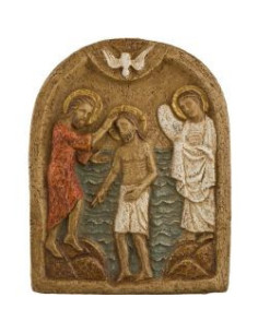 CUADRO BAUTISMO DE CRISTO 22CM /1645