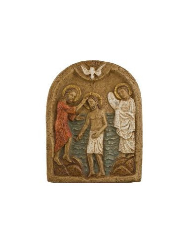 CUADRO BAUTISMO DE CRISTO 22CM /1645