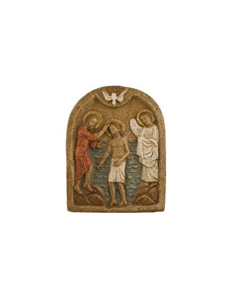 CUADRO BAUTISMO DE CRISTO 22CM /1645