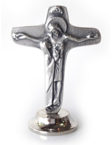 CRUZ UNIDAD PEDESTAL METAL 8CM