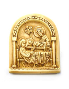 CUADRO NATIVIDAD MARFILINA 8CM /1716
