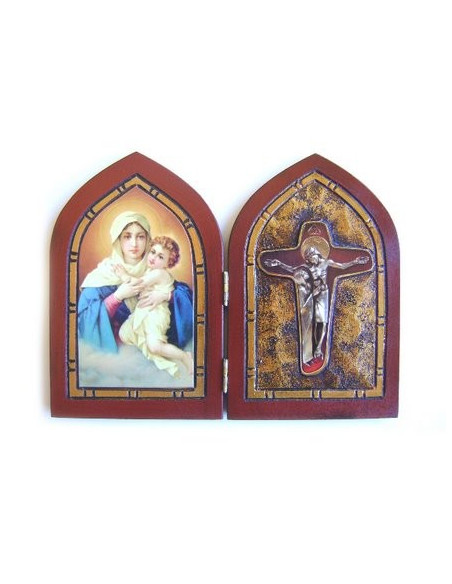 DIPTICO MATER CRUZ UNIDAD 16CM