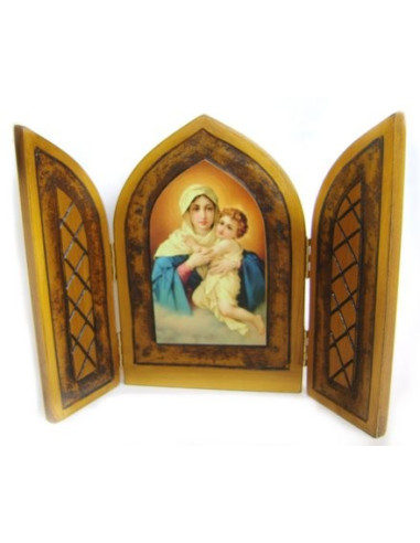 TRIPTICO MATER BISCOCHO 18CM