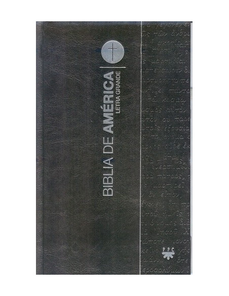BIBLIA DE AMERICA (TAPA DURA LETRA GRANDE) 24.5X15CM